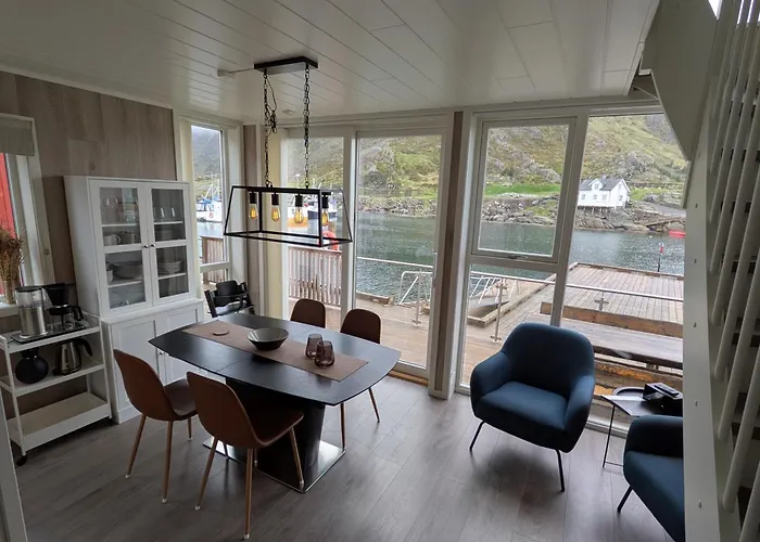 Waterfront L L Lofoten L Norway Сasa de vacaciones Ballstad